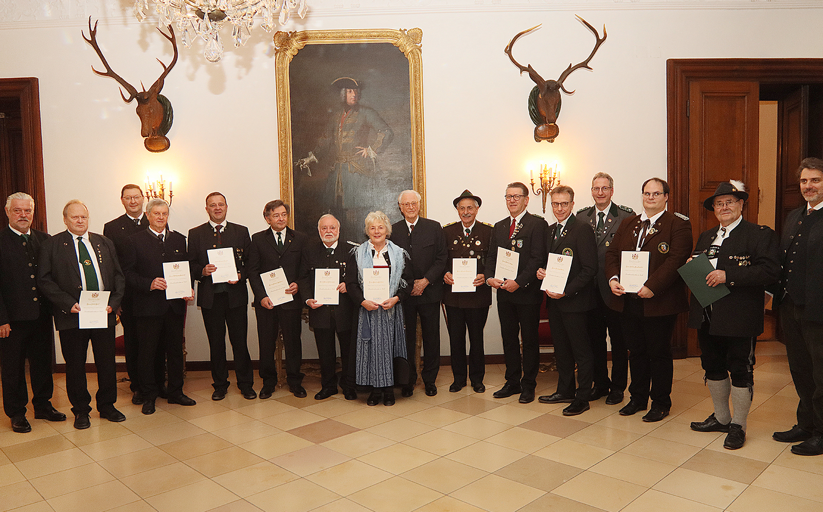 Die zwölf Laureaten aus den acht bayerischen Schützenbezirken des BSSB im Überblick.